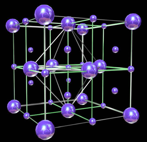 Palladium atomic lattice